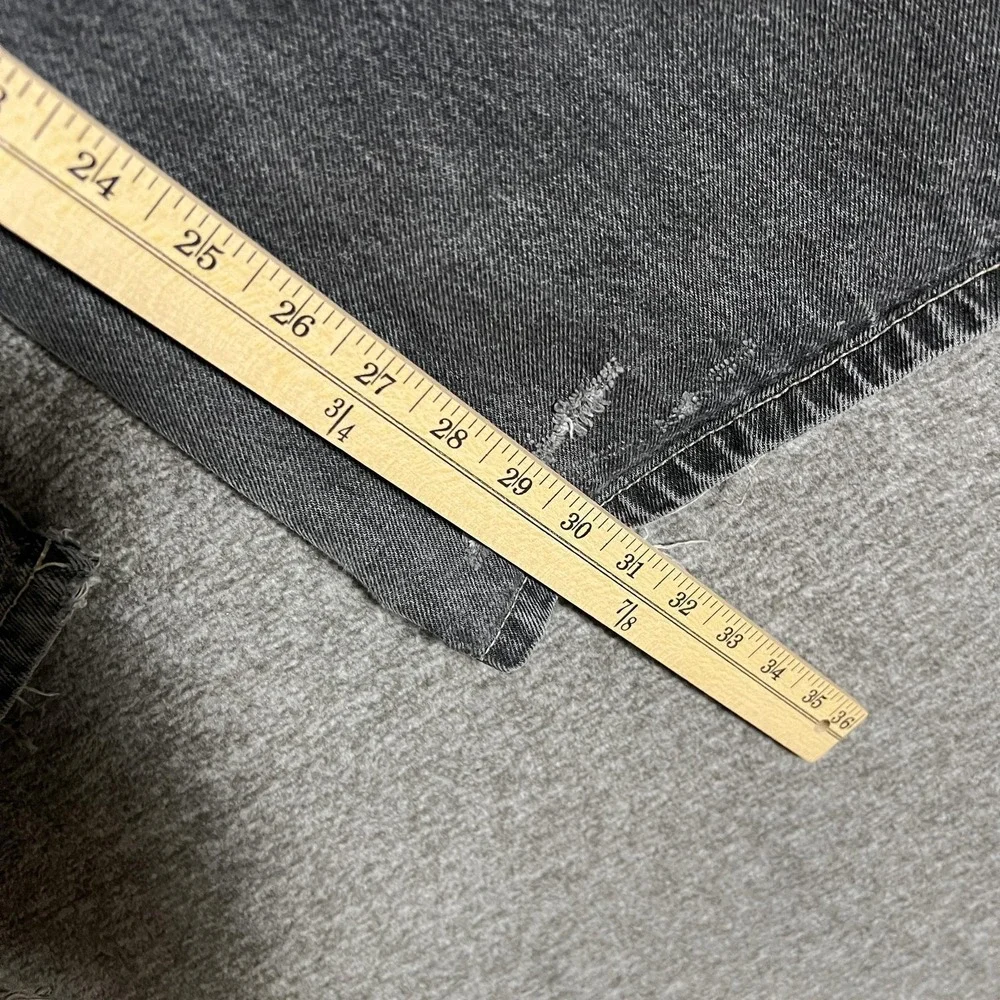 Vintage Marithe‎ Francois Girbaud Jeans Mens 40x31 Gray Baggy Wide Leg Carpenter